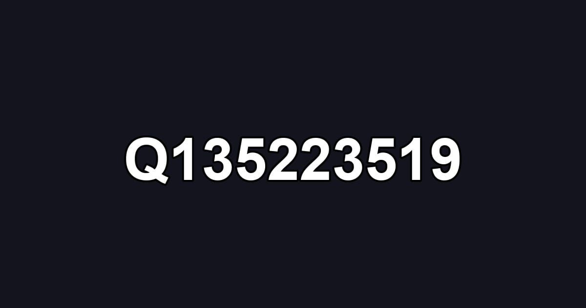 Q135223519