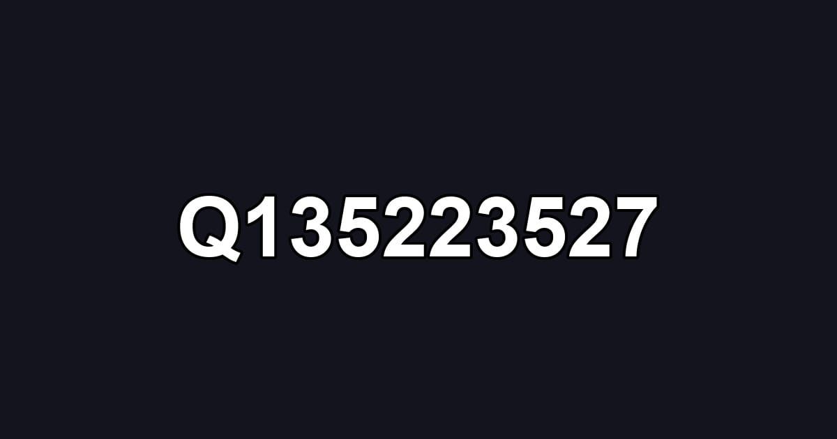 Q135223527