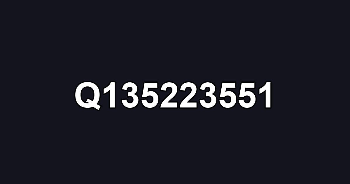 Q135223551