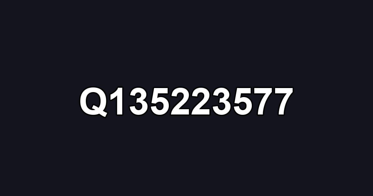 Q135223577
