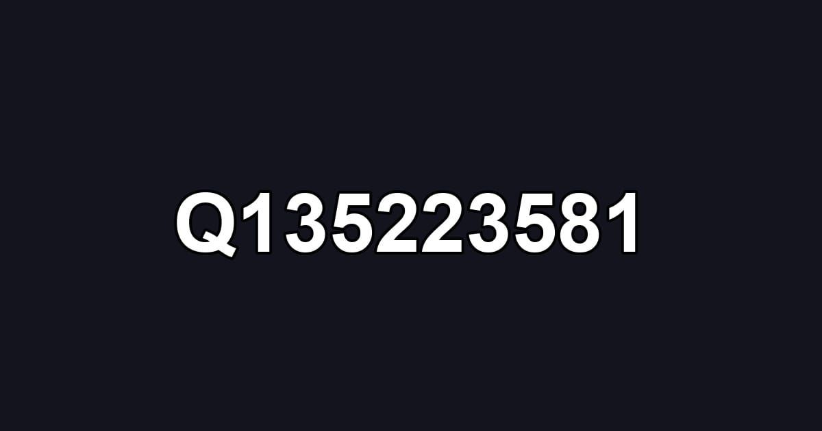 Q135223581