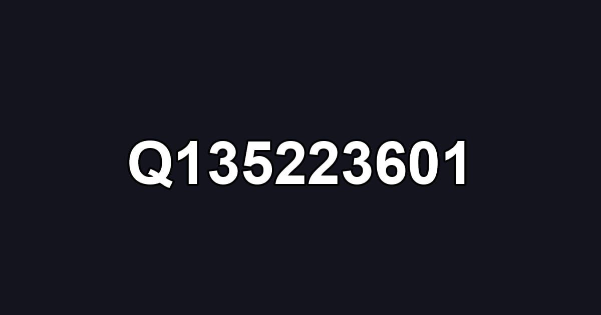 Q135223601