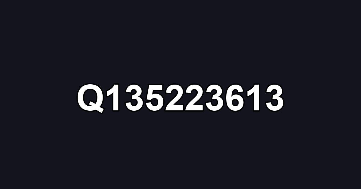 Q135223613