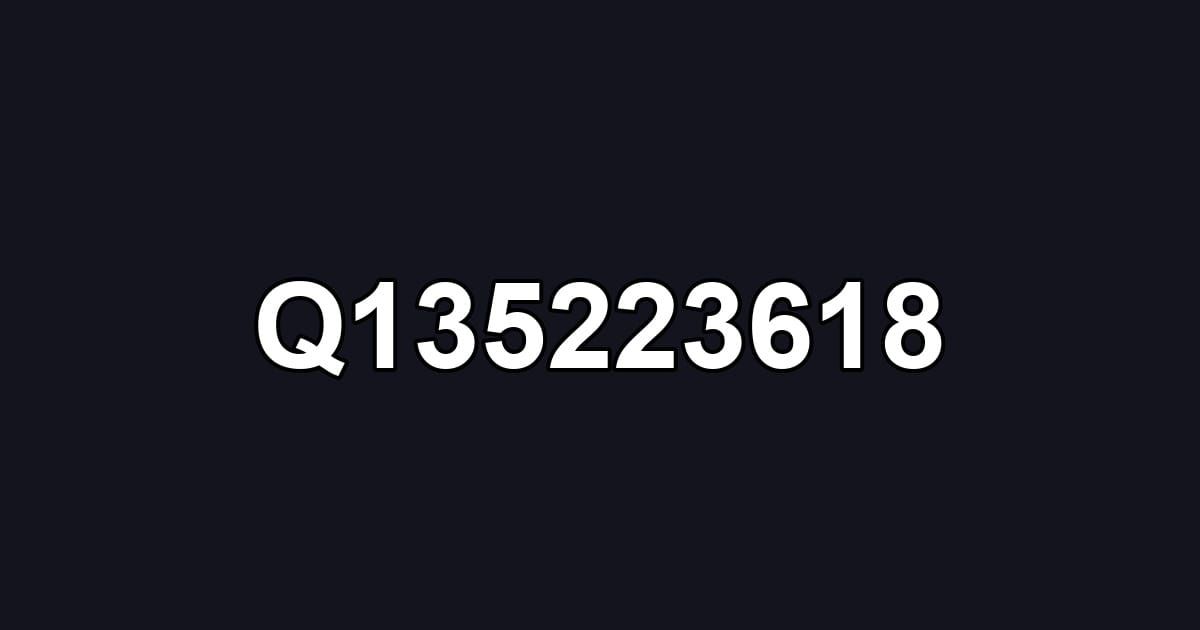 Q135223618