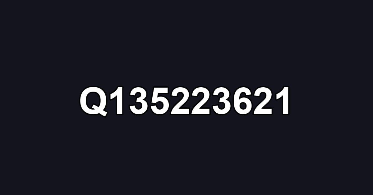 Q135223621