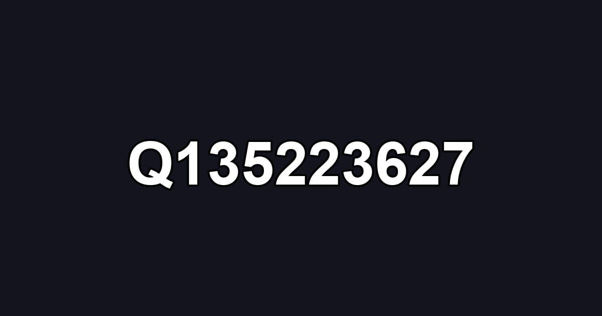Q135223627
