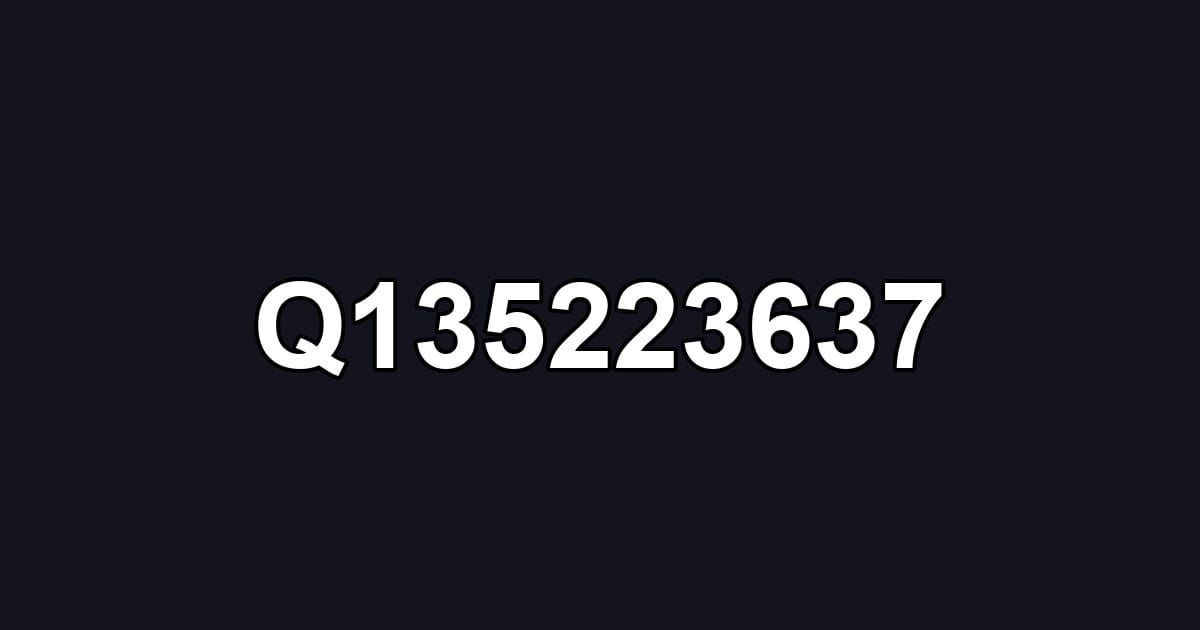 Q135223637