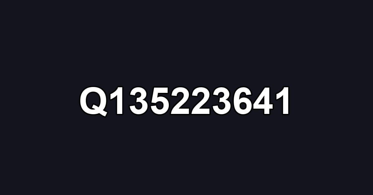 Q135223641
