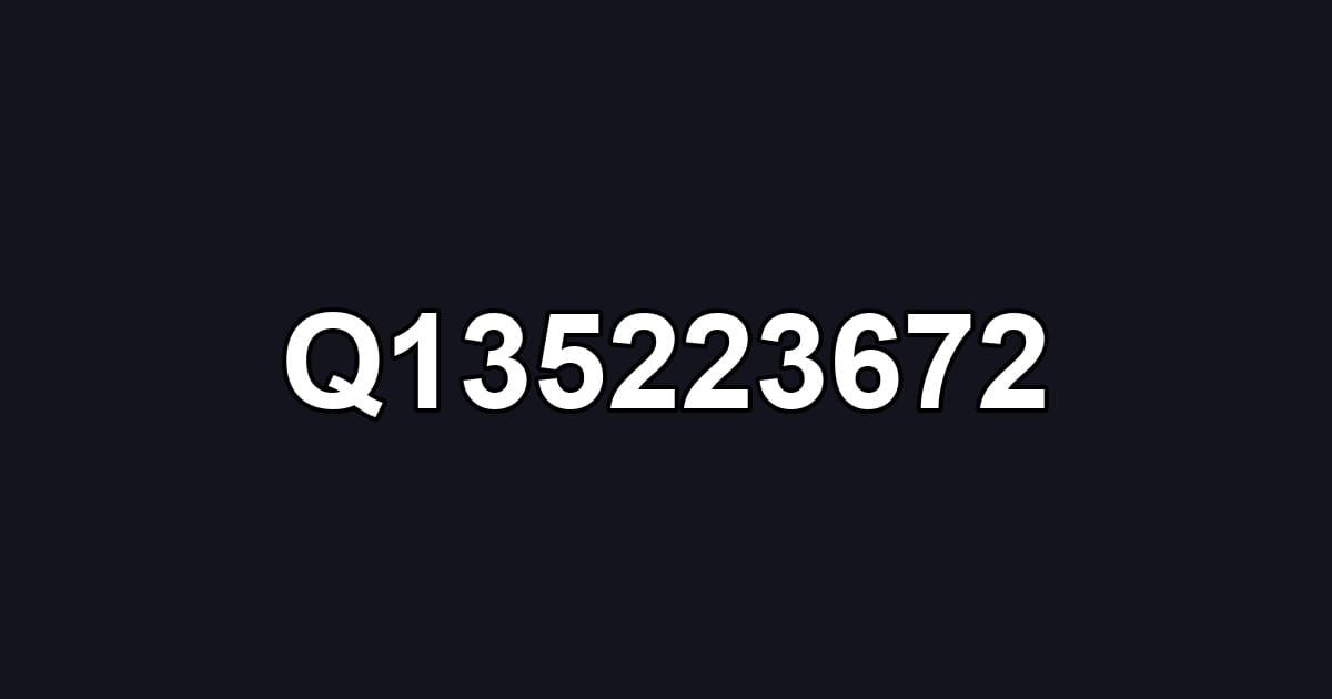 Q135223672