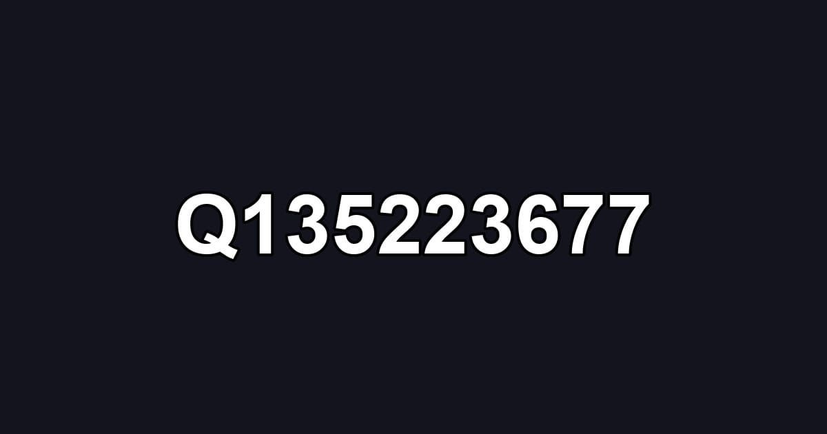 Q135223677