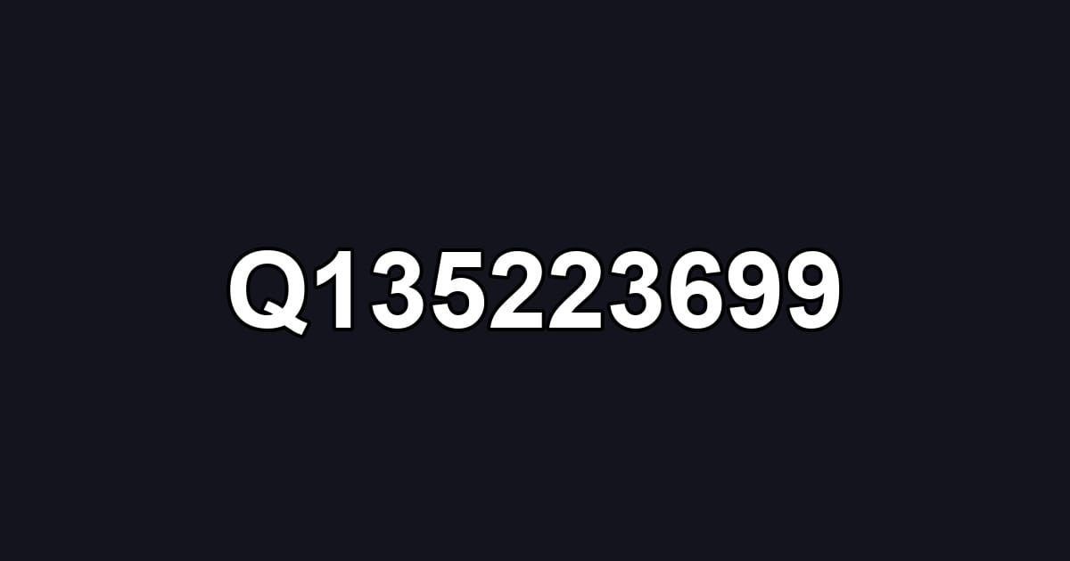 Q135223699