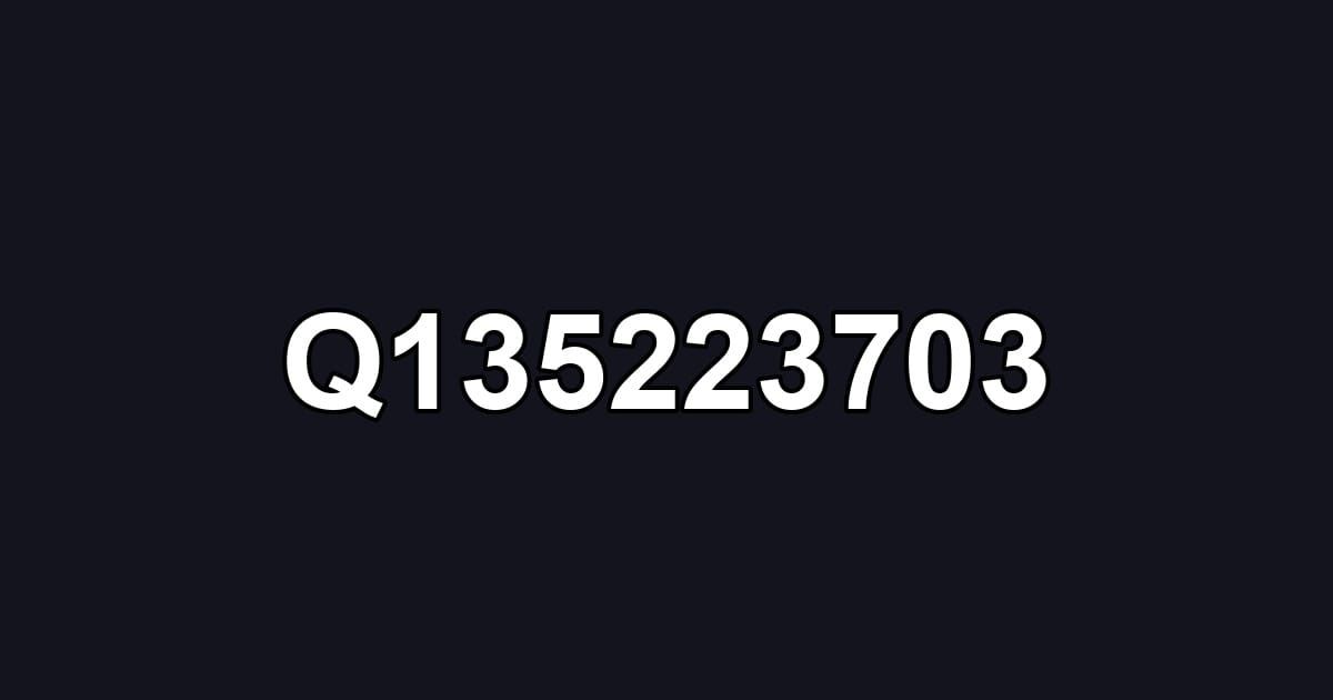Q135223703