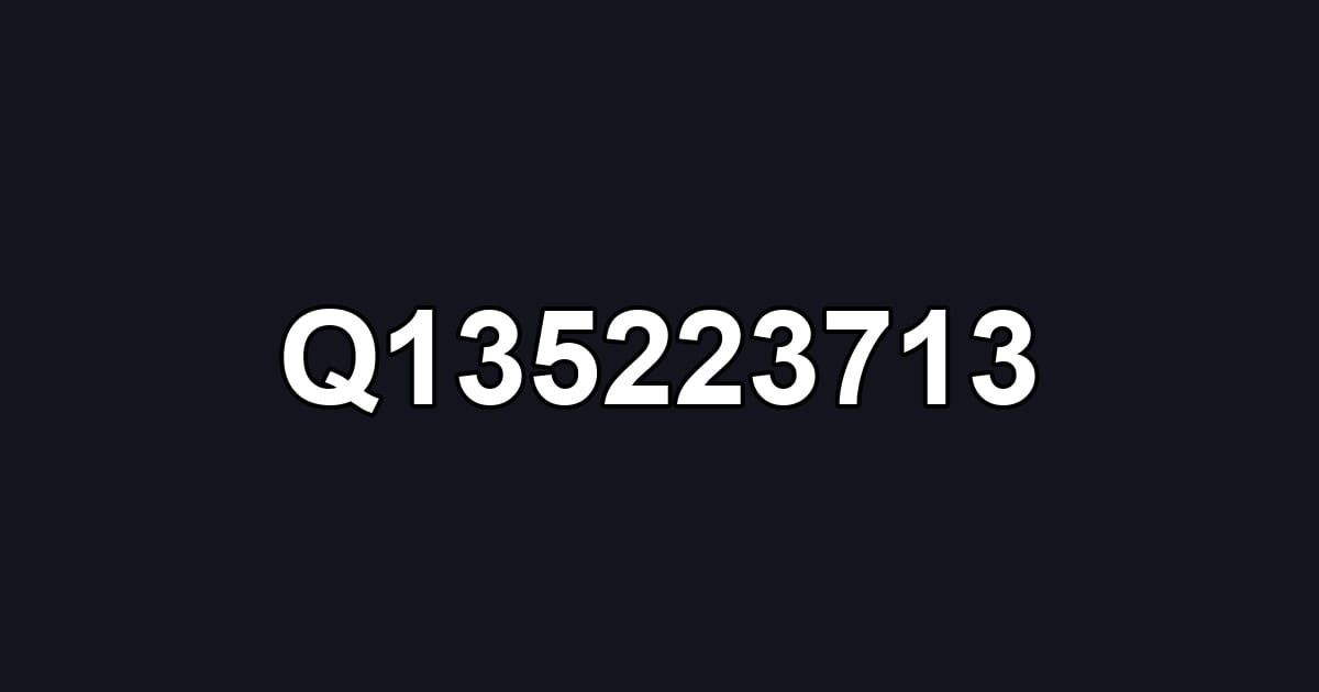 Q135223713