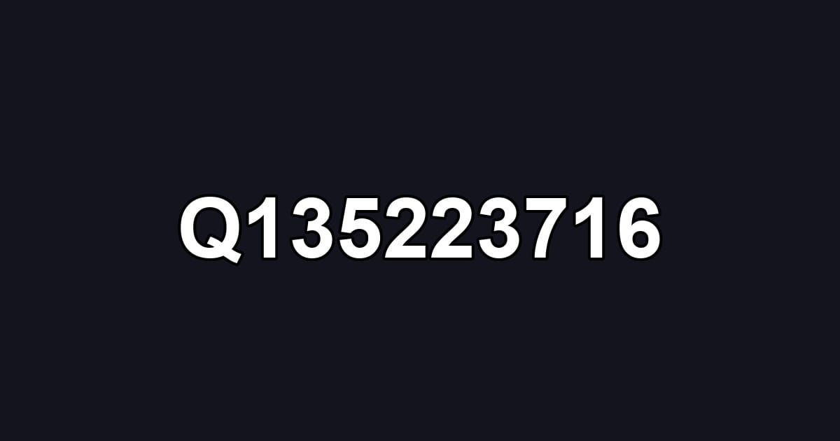 Q135223716