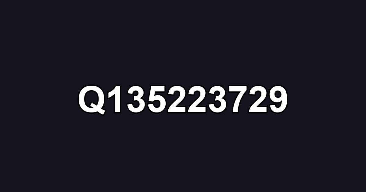 Q135223729