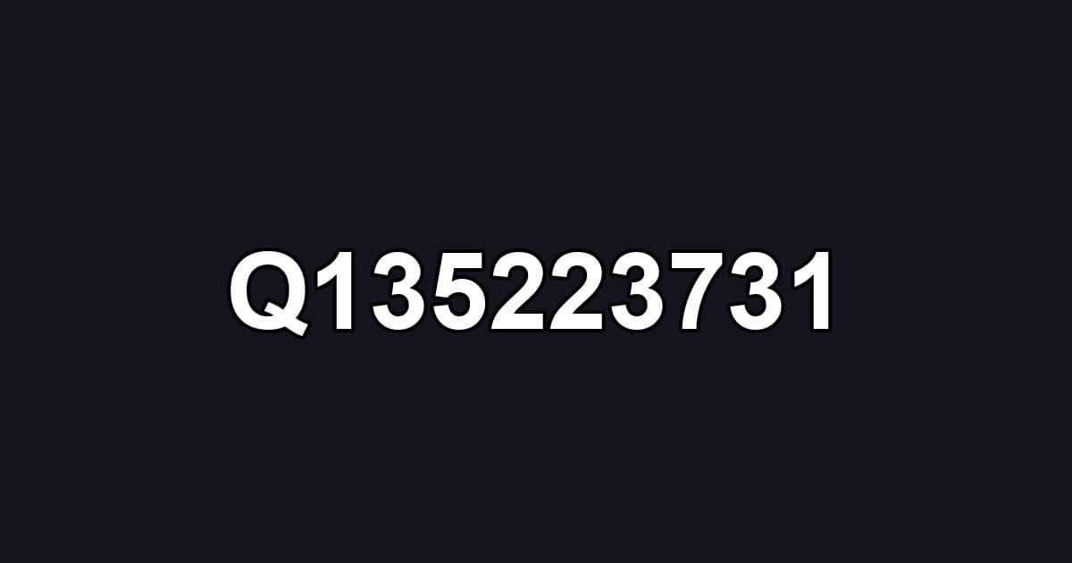 Q135223731