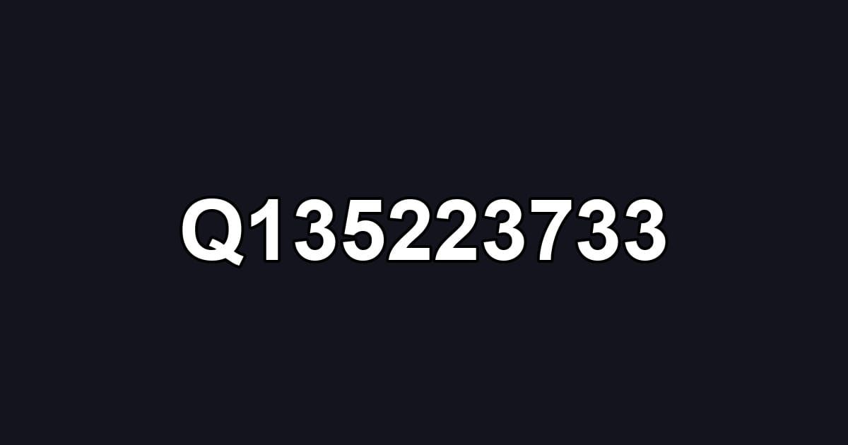 Q135223733