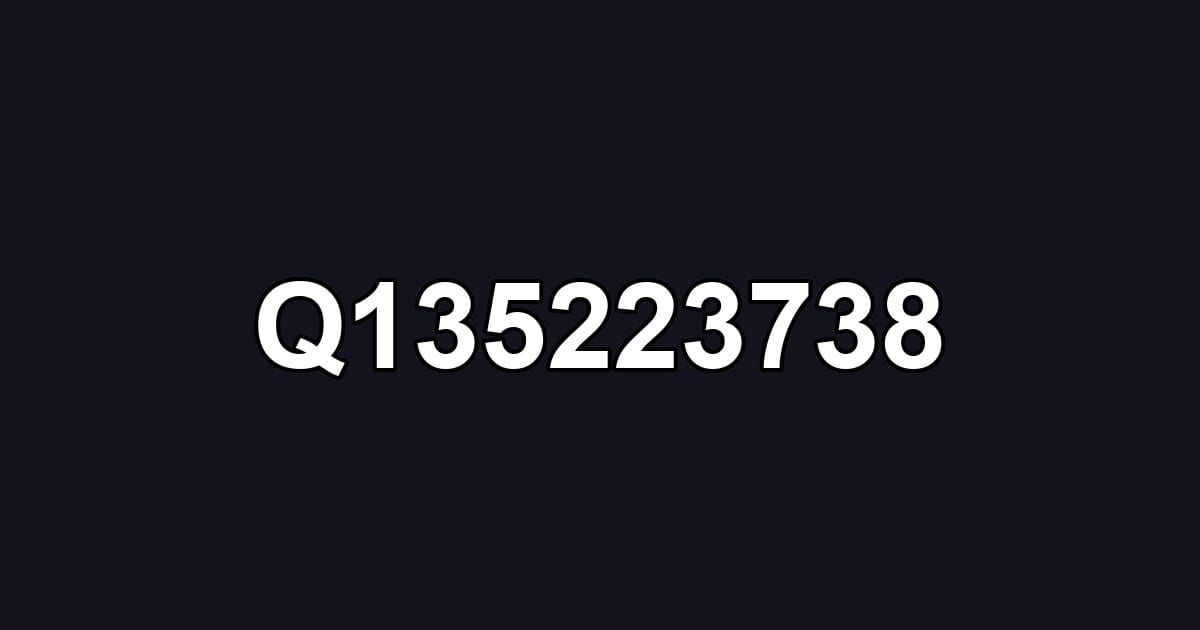 Q135223738