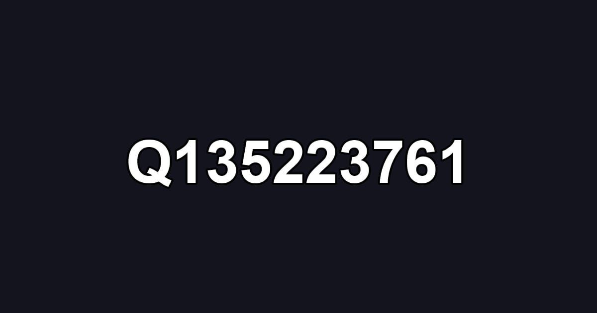 Q135223761