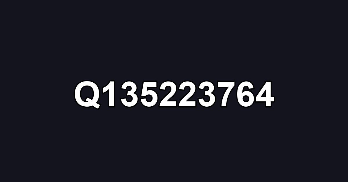 Q135223764