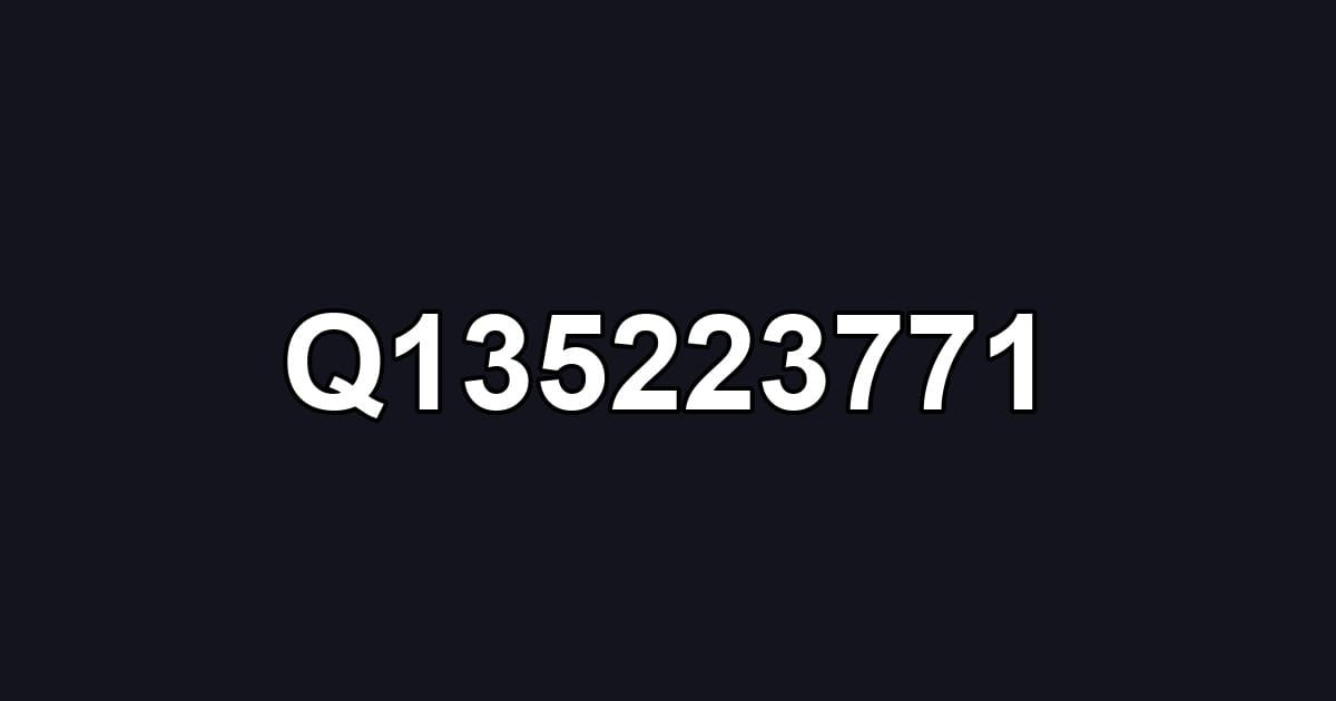 Q135223771