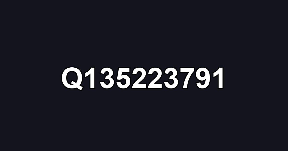 Q135223791