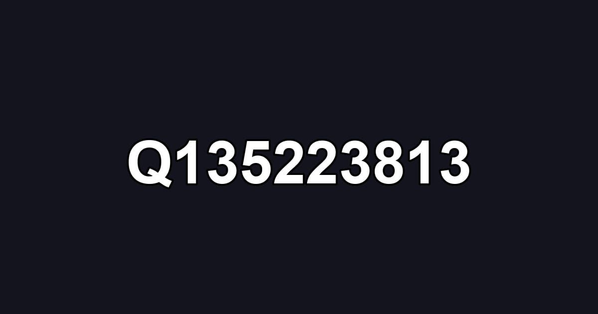 Q135223813