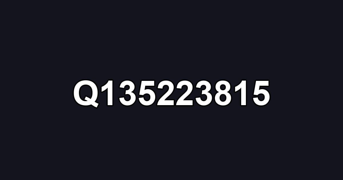 Q135223815