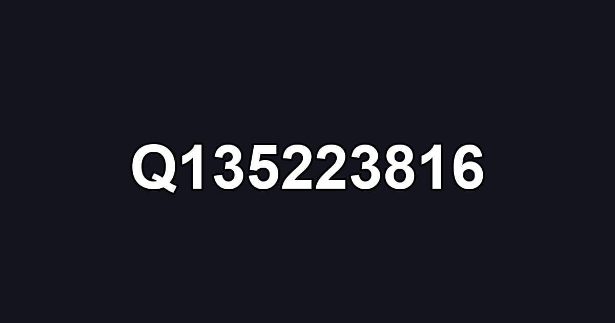 Q135223816