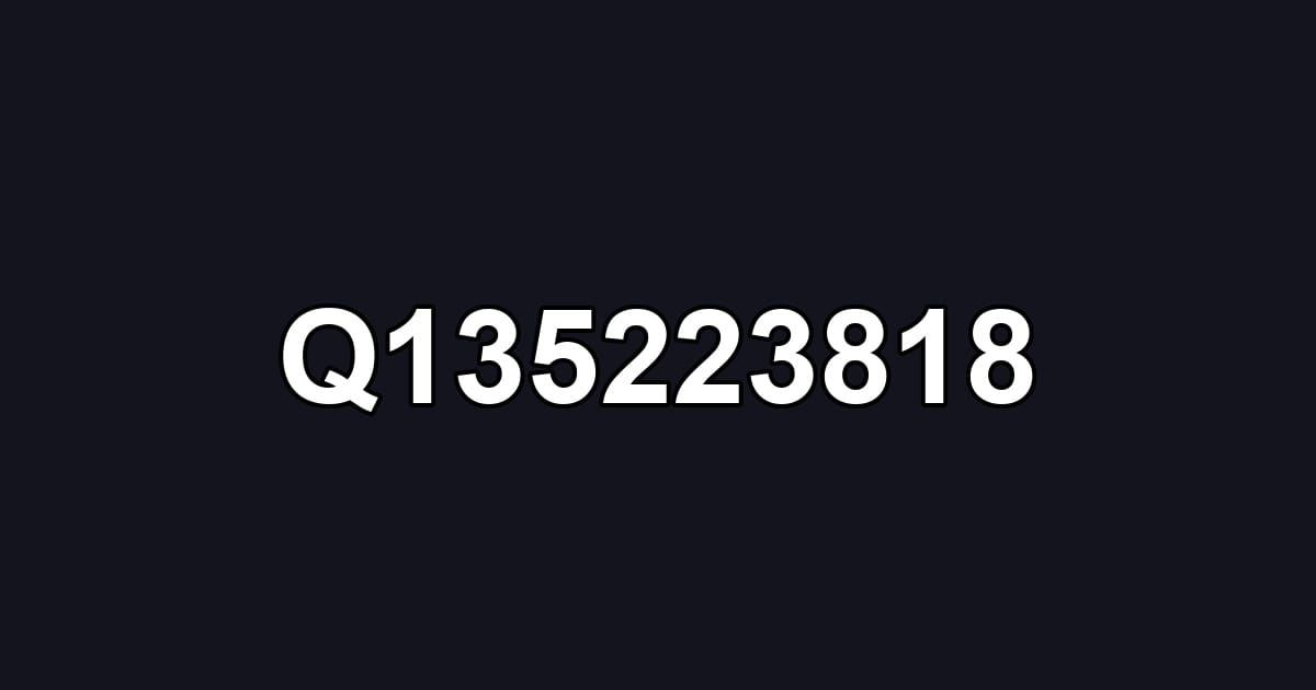 Q135223818
