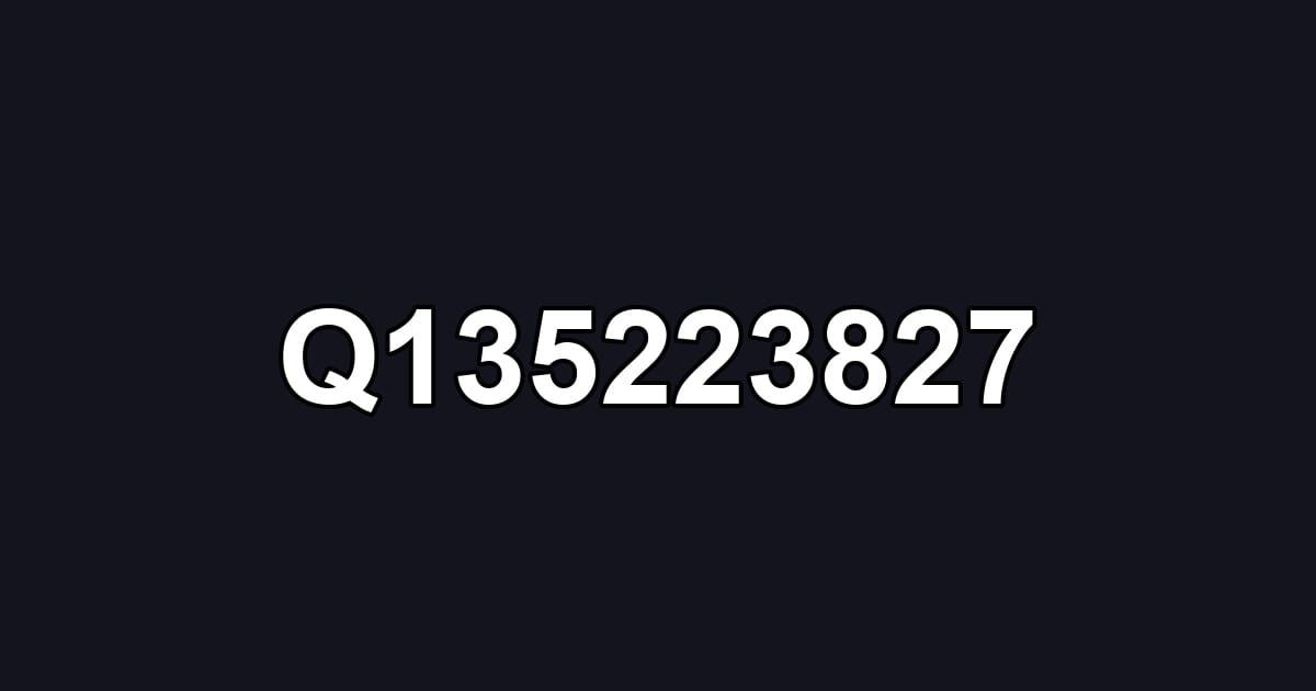 Q135223827