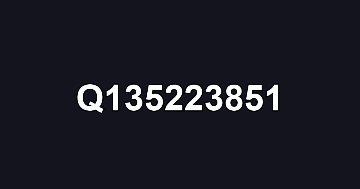 Q135223851