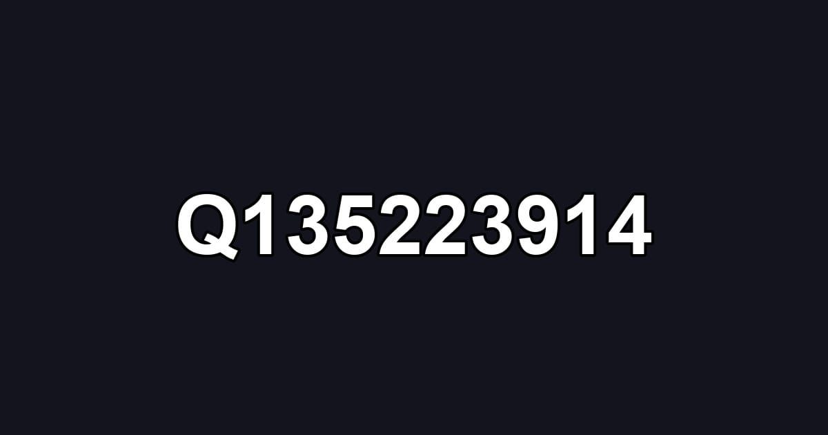 Q135223914