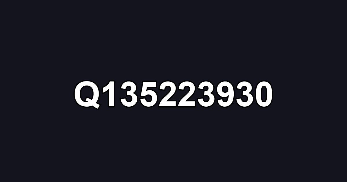Q135223930