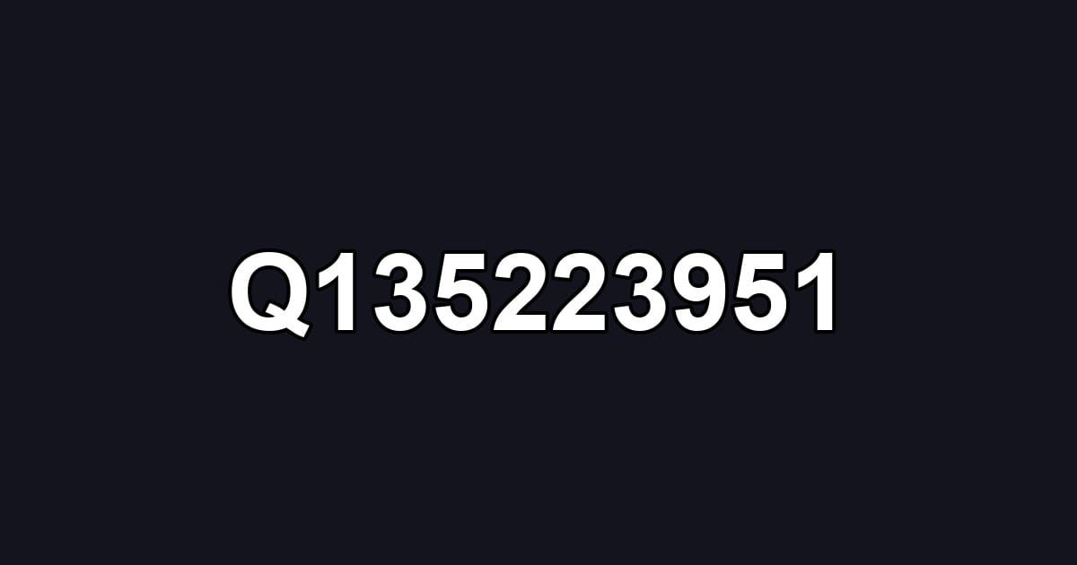 Q135223951