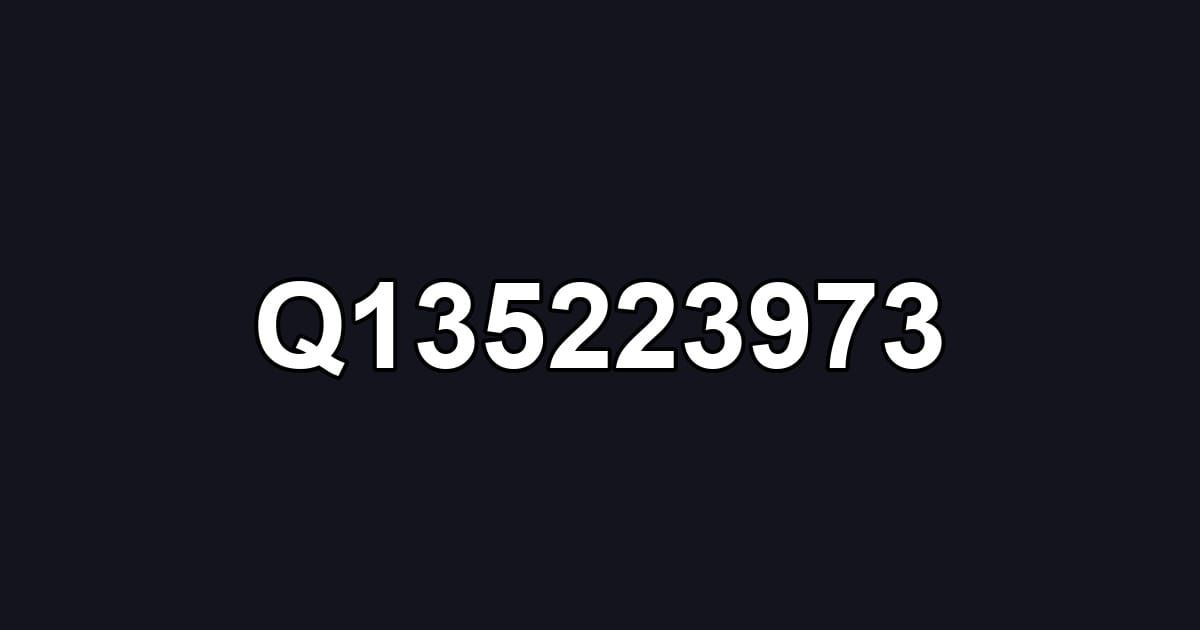 Q135223973