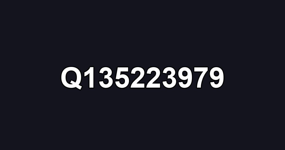 Q135223979