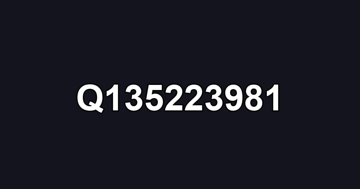 Q135223981