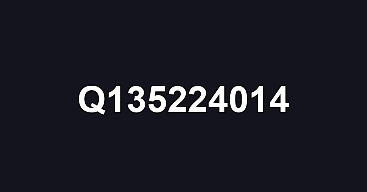 Q135224014