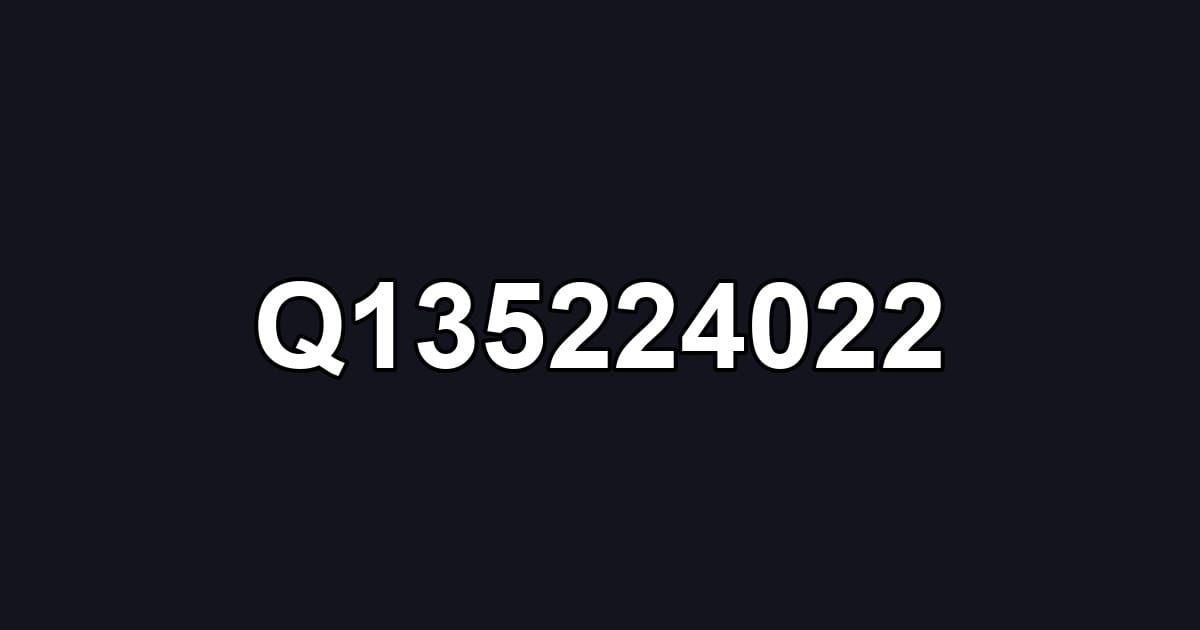 Q135224022
