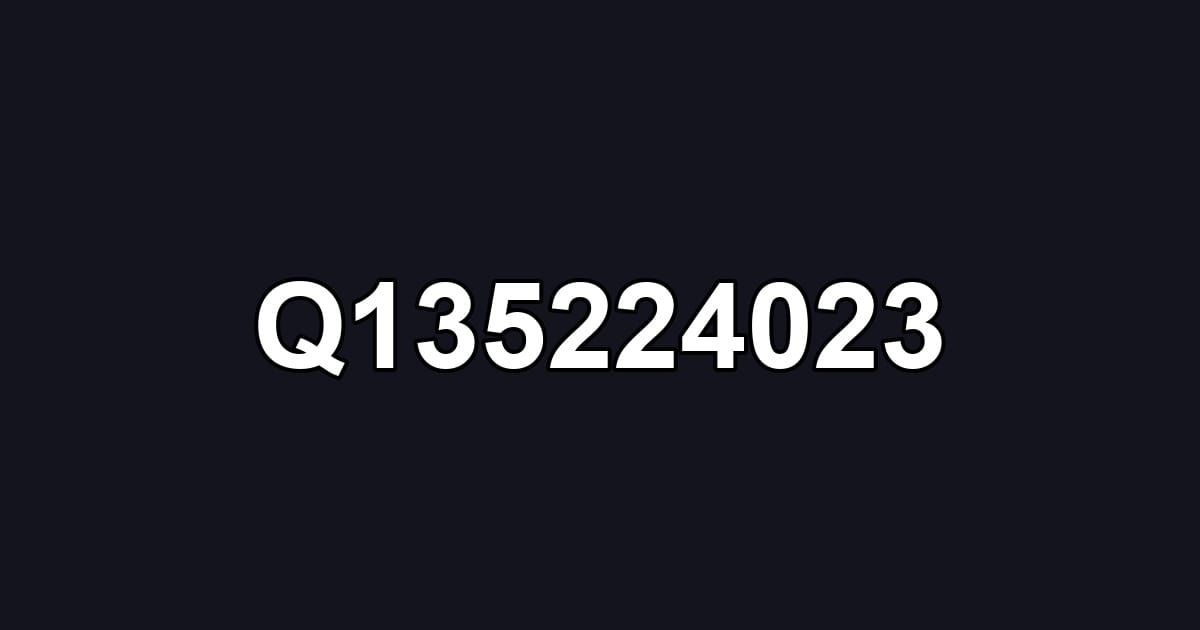 Q135224023