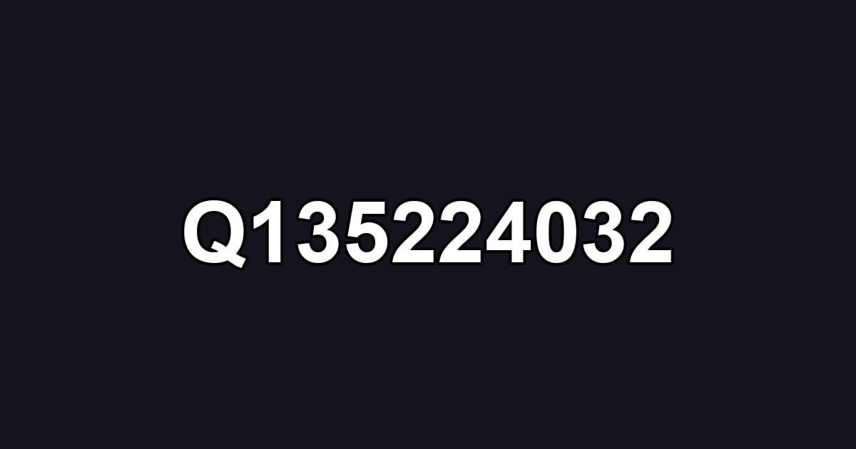 Q135224032