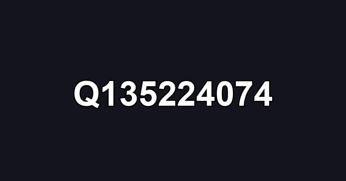 Q135224074