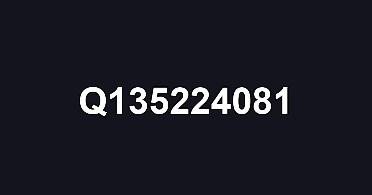 Q135224081