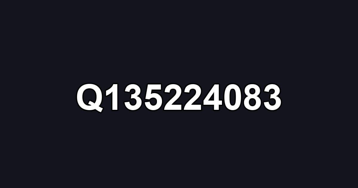 Q135224083