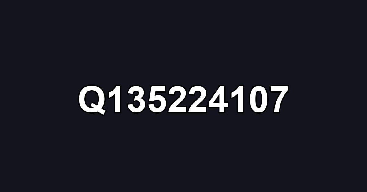 Q135224107