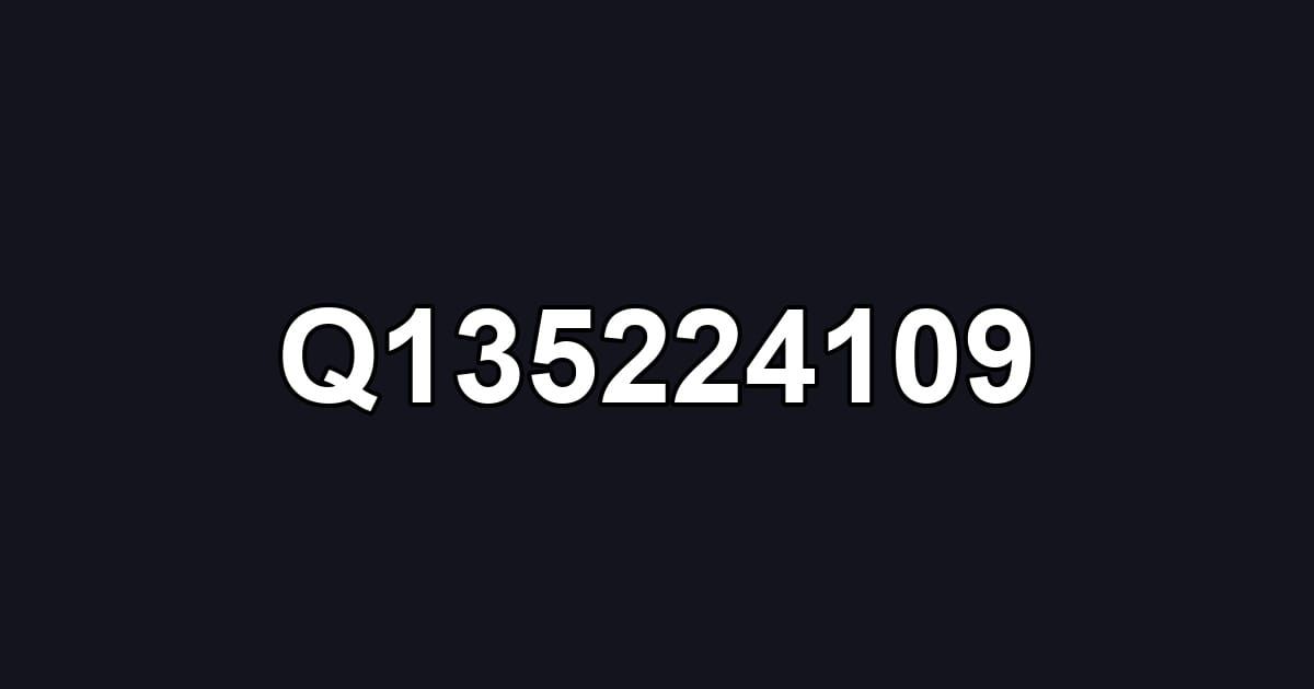 Q135224109