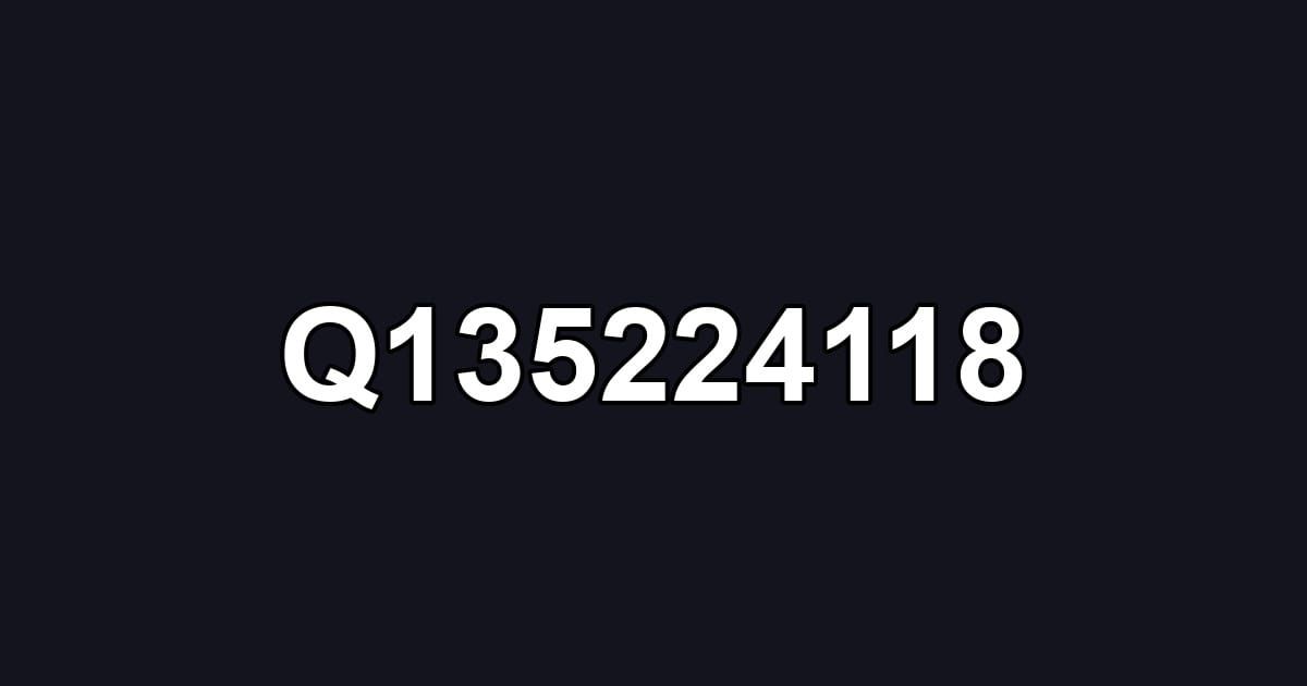 Q135224118