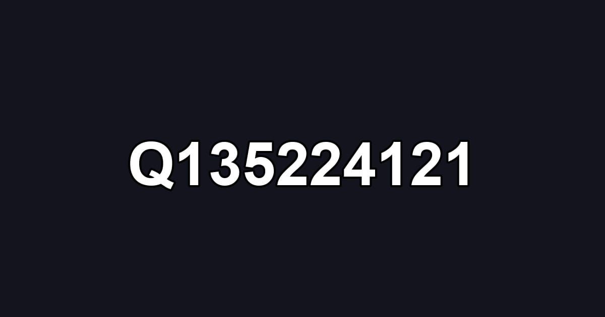 Q135224121