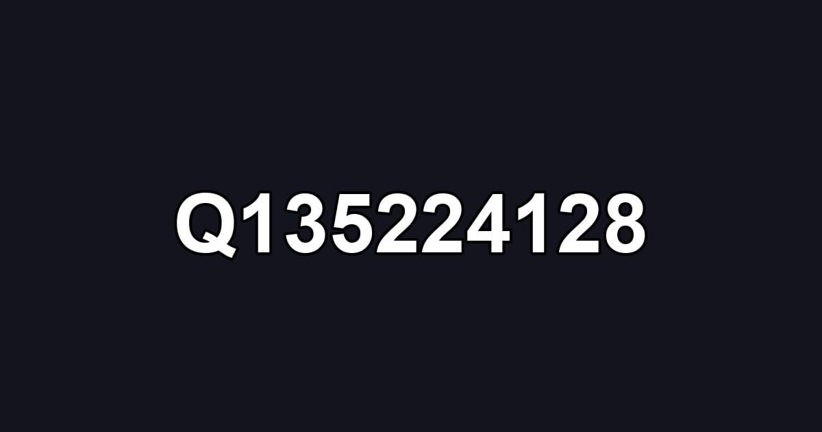 Q135224128